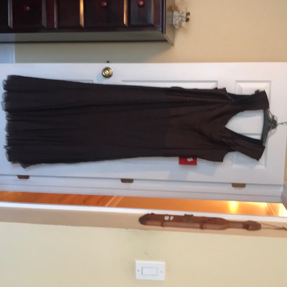 Brown Evening Gown